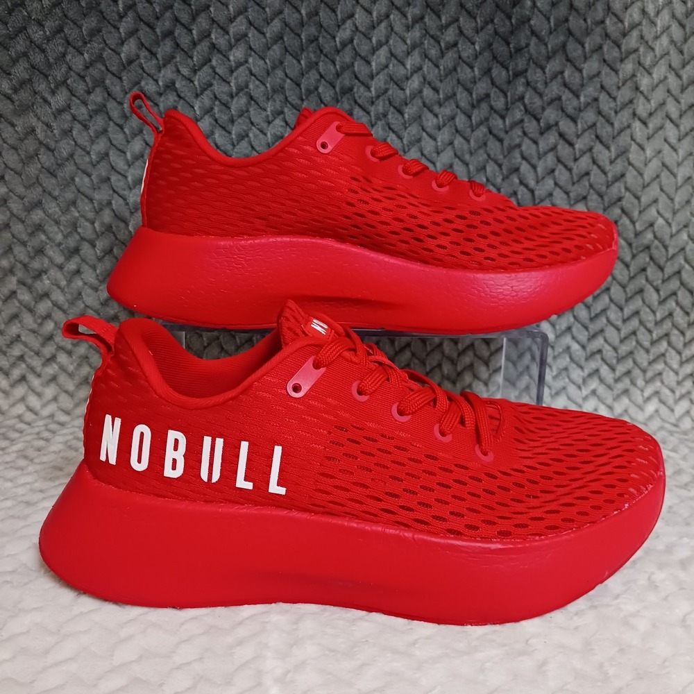 Nobull Journey Men's Training Running Athletic Sneakers Shoes Red Sz 8 Women 9.5